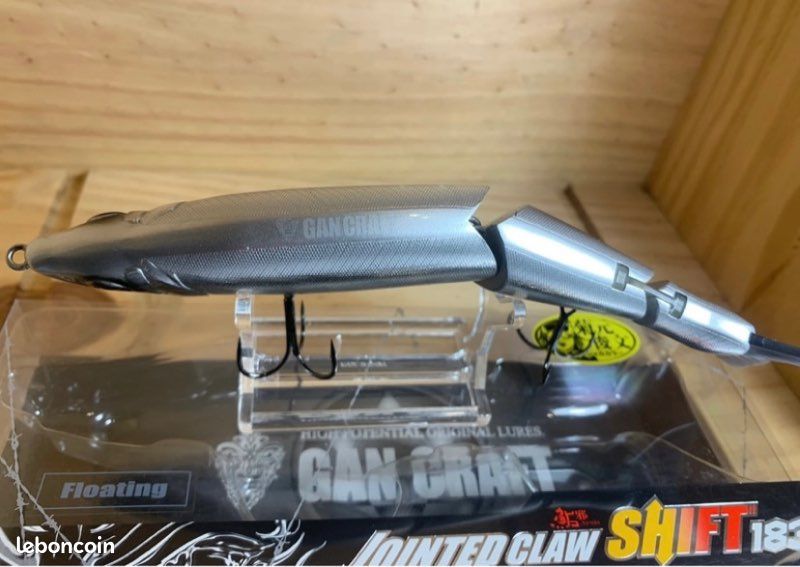 Leurre Gan Craft Jointed Claw Shift 183 Type F 29 – Flottant Et Bruiteur – Neuf
