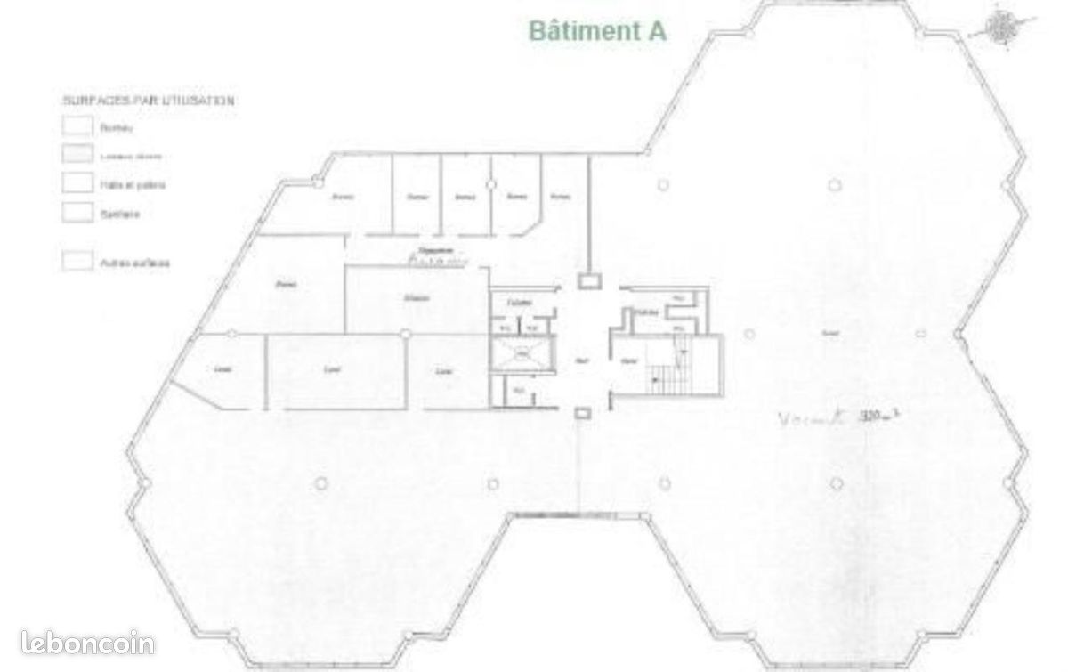 Local bureaux 789 m² (image 10)