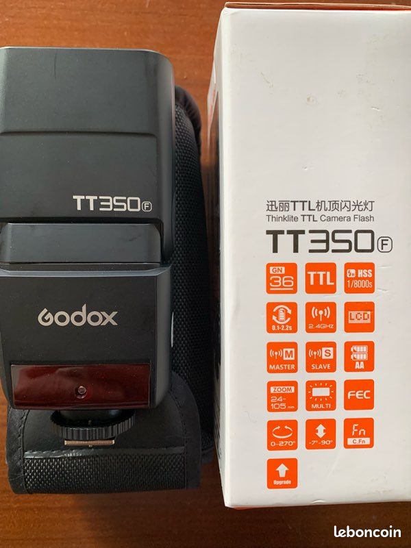 Godox TT350F Mini Flash TTL Thinklite pour appareils photo Fujifilm TT350-F
