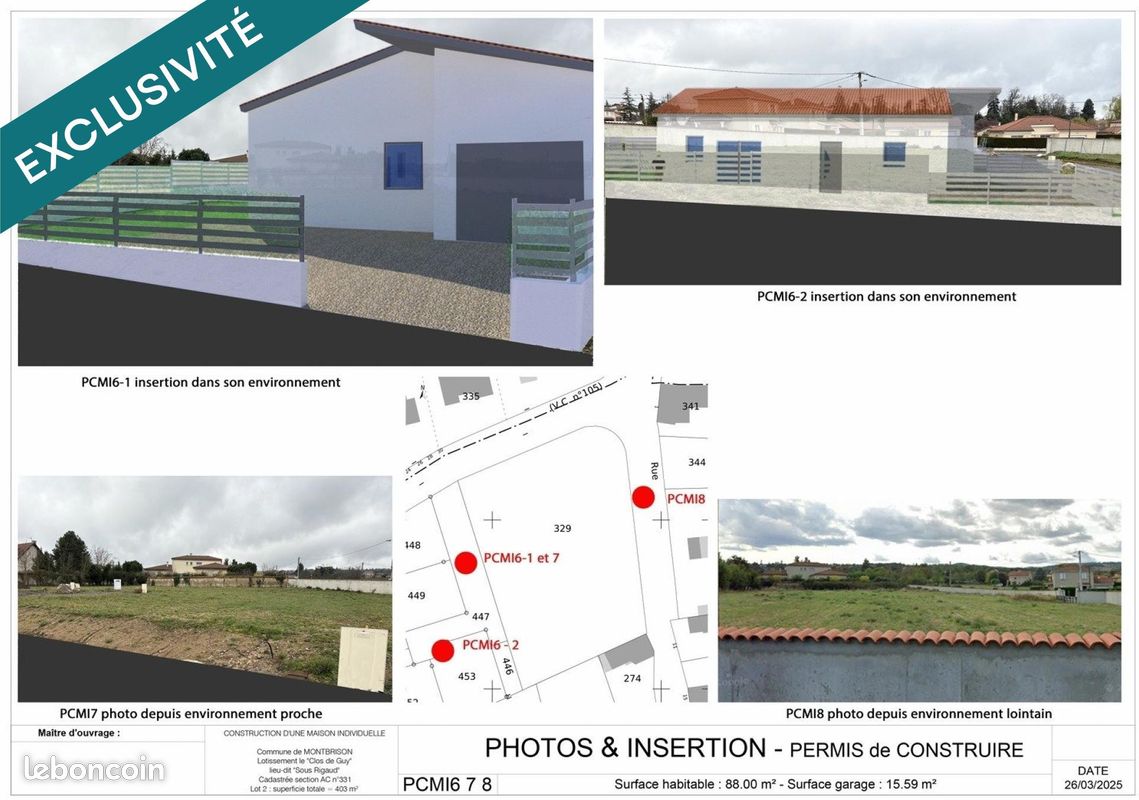 Maison 4 pièces 88 m² · à Montbrison · 88 m² · 289 000 €