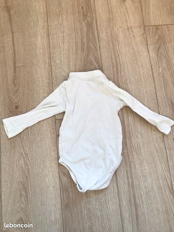 Lot 3pcs :1 jean et 1 body obaibi coton bio 12 mois (image 13)