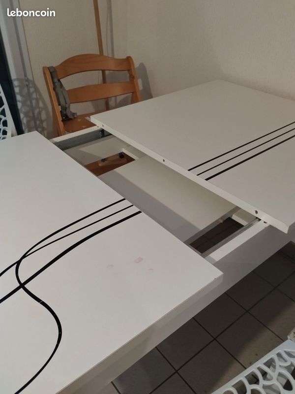 Table avec rallonges (image 2)