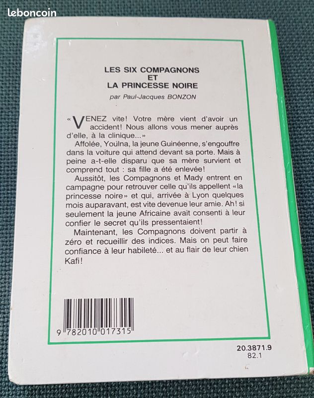 Les six compagnons et la princesse noire de Paul-Jacques Bonzon (image 2)