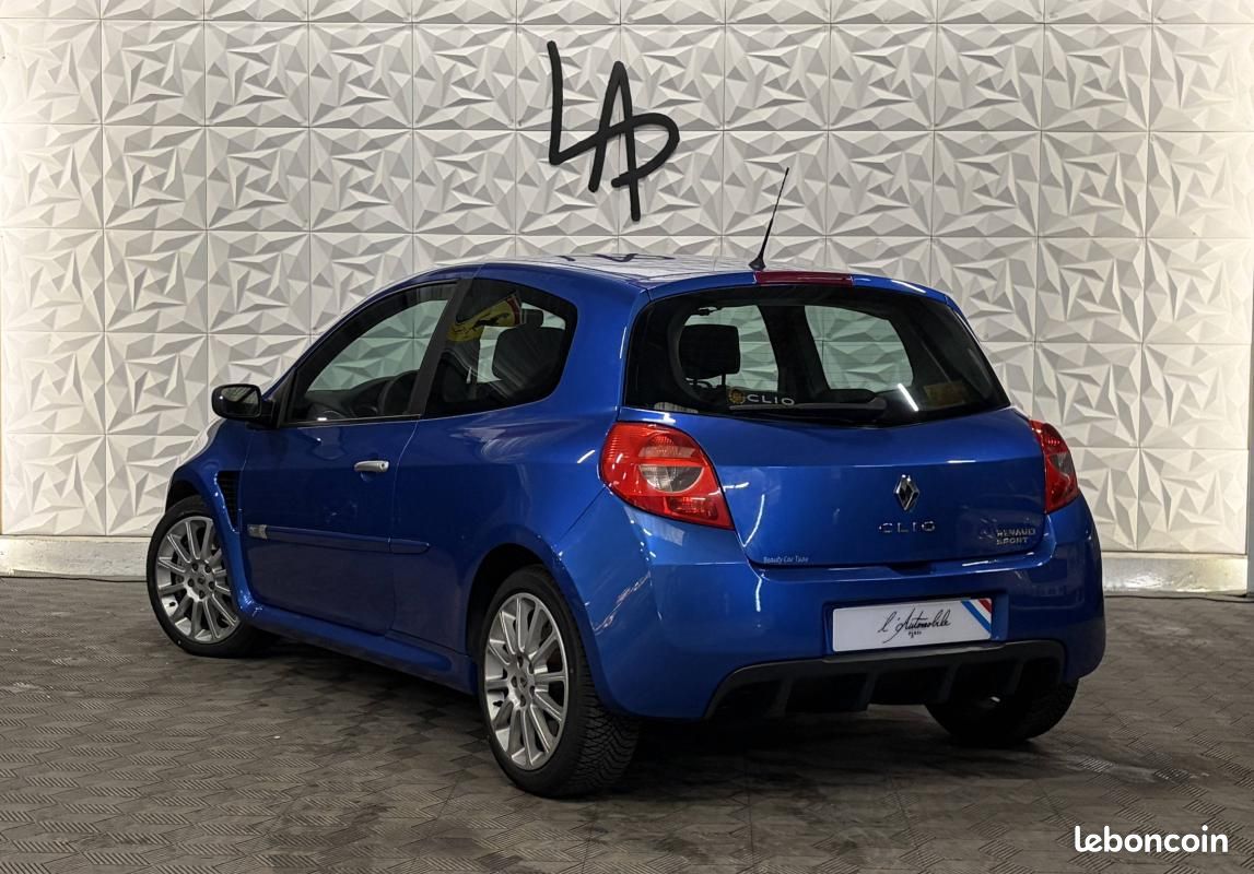 Renault Clio 3 RS BLEUE MONAKO - Très bel état (image 3)