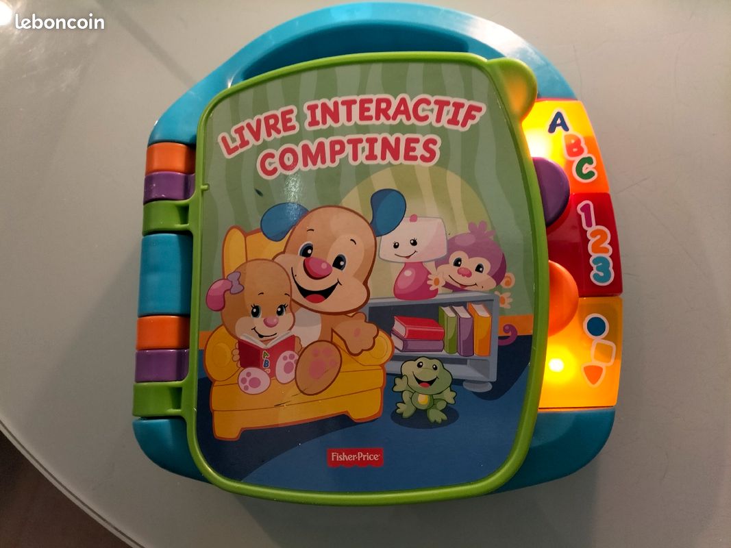 Jouet 6 Mois Fisher-Price Livre Interactif Comptines Du Singe Violet Version Fran Aise Jfn05 M 951146 Jouet 6 Mois Fisher-Price Livre Interactif Comptines Du Singe Violet Version Fran Aise Jfn05 M 951146