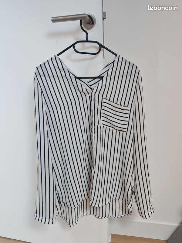 Chemise rayée (image 1)