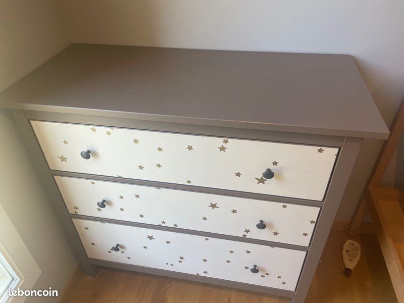 Commode Hemnes IKEA personalisé enfant (image 2)