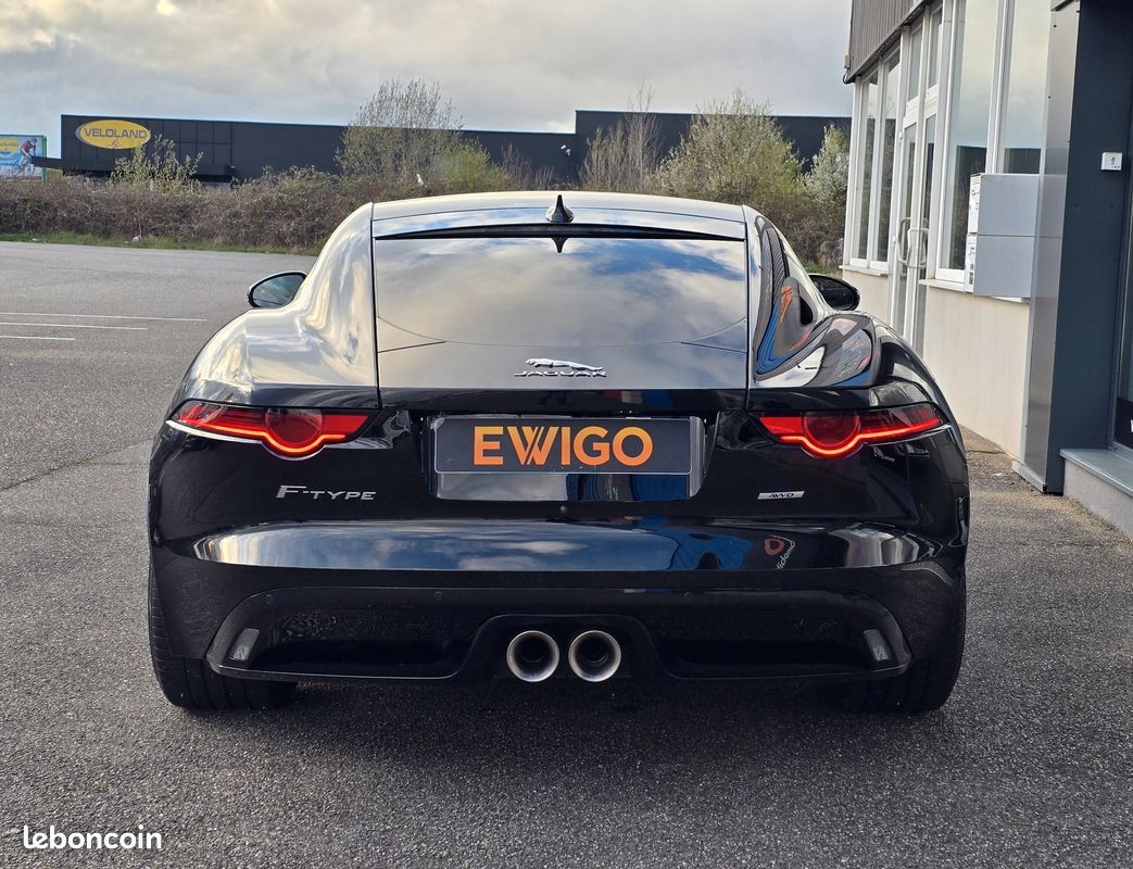 JAGUAR F-TYPE 3.0 V6 SURALIMENTE 380CH R-DYNAMIC AWD MERIDIAN/TOIT PANORAMIQUE/IMMAT Fr (image 7)