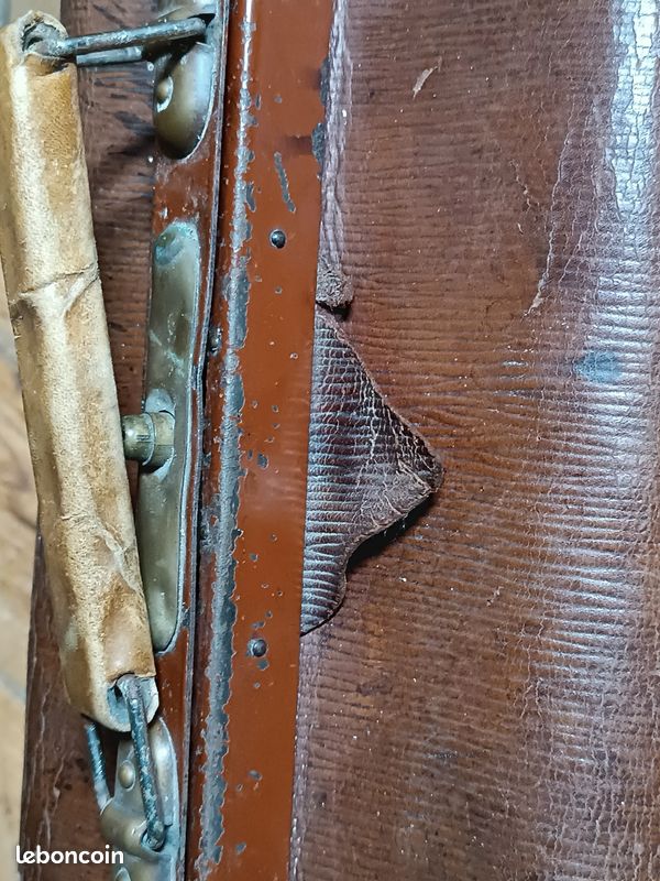 Ancienne petite mallette, valise de médecin (image 11)