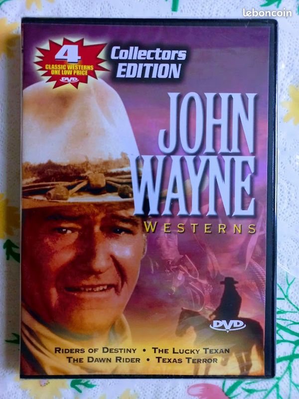 Dvd John Wayne Original Américain: Neuf (image 4)
