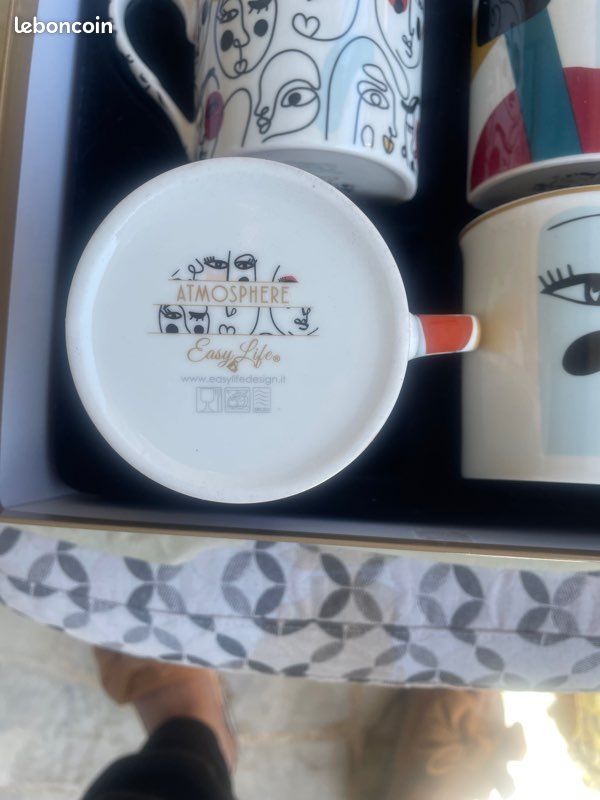 Boîte de 4 mugs collection atmosphère (image 4)