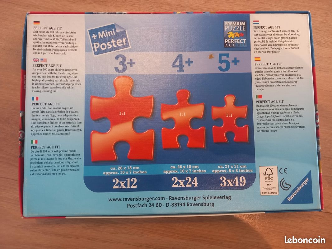 3 puzzles Mickey 4+ (image 6)
