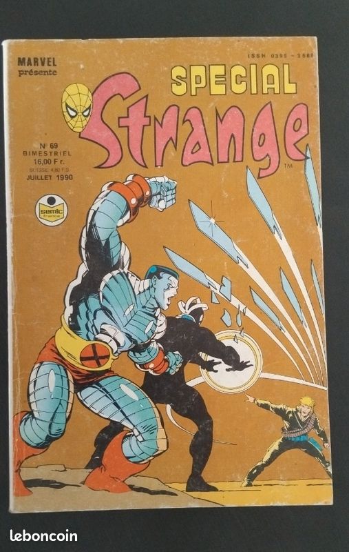 Bandes Dessinées Comics Spécial Strange 1990 N°69 Marvel BD (image 1)