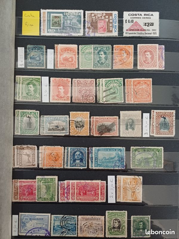 Timbres du Costa Rica (image 20)