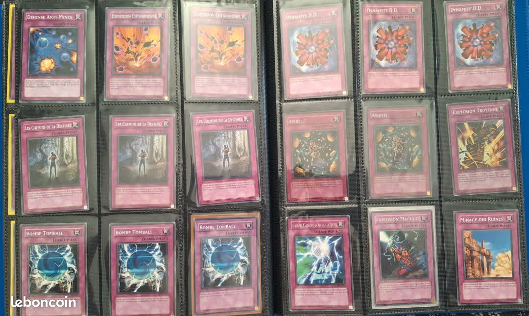Yu Gi Oh Lot Base Volcanique + Feu + Burn (image 13)