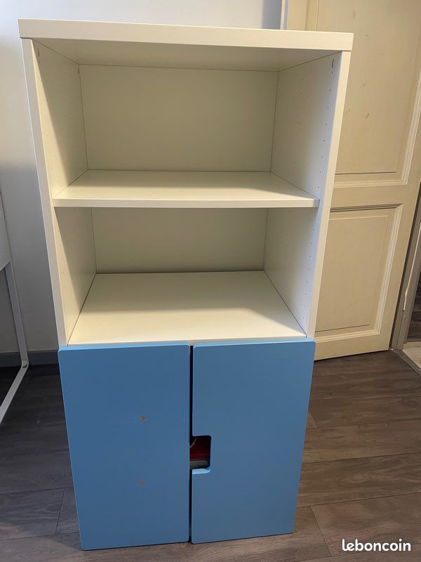 Lot armoires blanc bleu pour enfant (image 8)