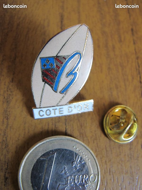 Pin's Rugby en Côte d'Or , prix livré en suivi , LIRE (image 2)