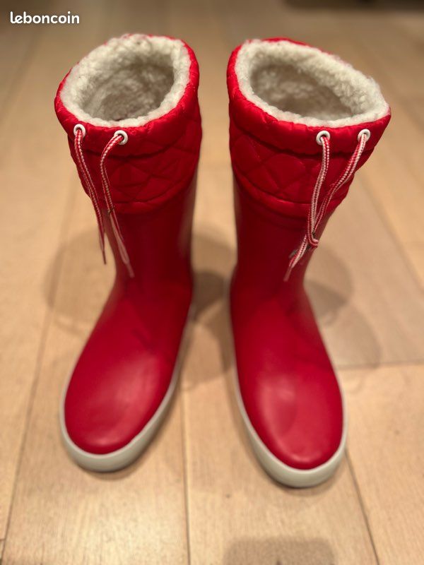 Bottes de pluie fourrées AIGLE Chaussures