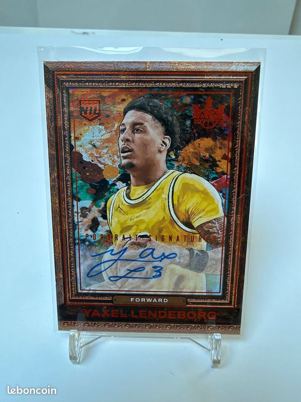 Carte NBA Auto Yaxel Lendeborg Court Kings /35 (Warriors) - PRIX FLASH (image 1)