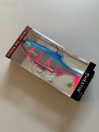 Leurre Souple Westin Ricky 20 Cm - Brochet Prédateur - Swimbait Coulant - Neuf