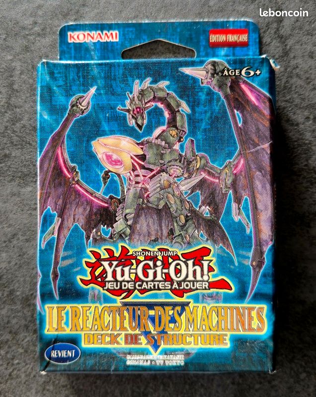Deck de structure Yu-Gi-Oh Le reacteur des machines - Jeux & Jouets Deck de structure Yu-Gi-Oh Le reacteur des machines - Jeux & Jouets