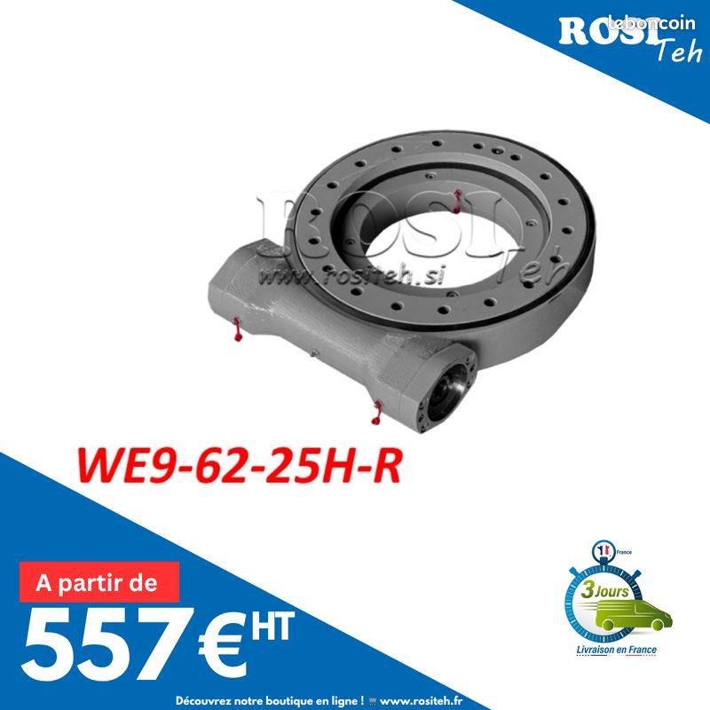 Couronne de rotation à vis sans fin IMO-360° -haut de gamme, puissante et résistante (image 2)
