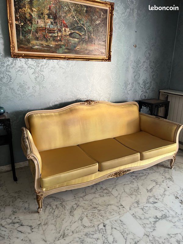 Louis XV - 10 pièces - salon chaises fauteuils - (image 8)