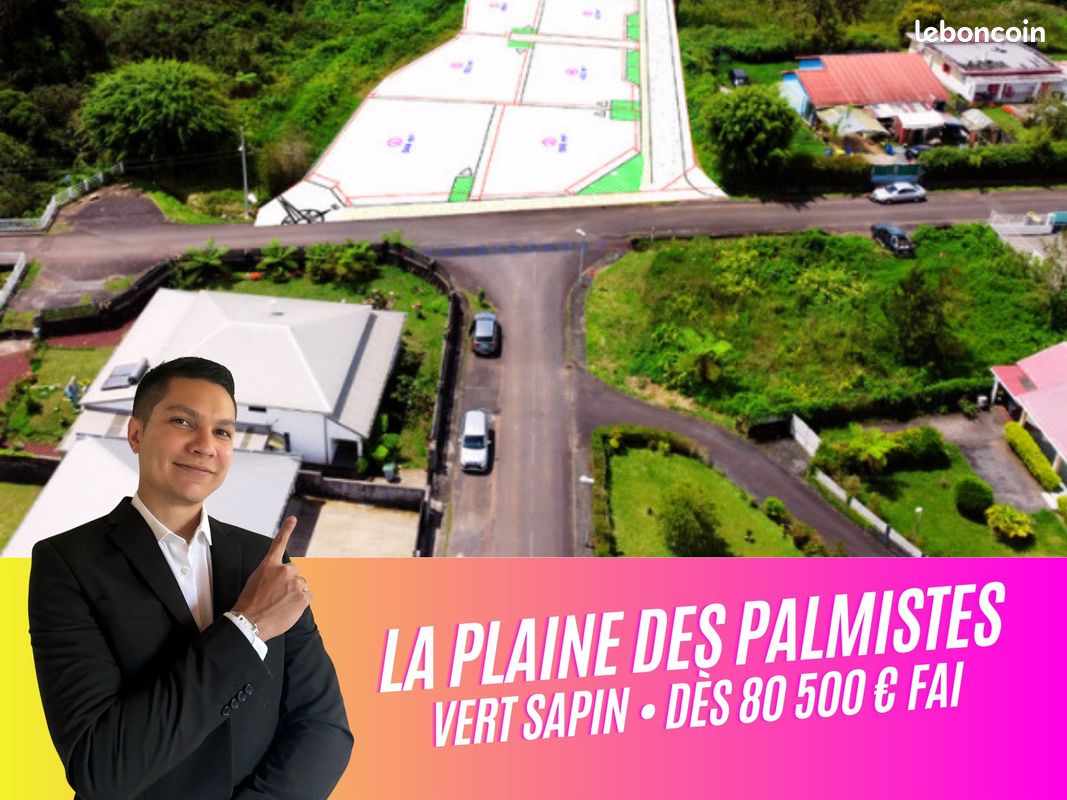Terrain 504 m² · à La Plaine-des-Palmistes · 504 m² · 99 500 €