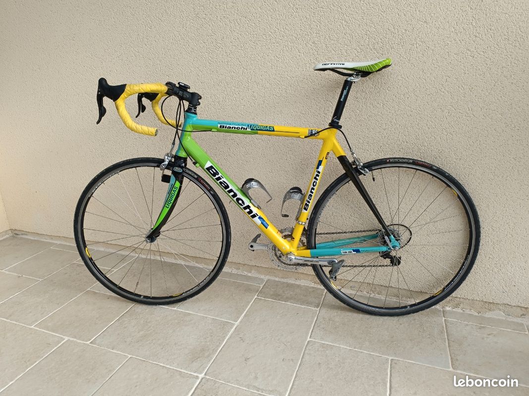 Vélo De Route Bianchi Tour De France 2005 - Édition Limitée - 57cm - Roues Carbone