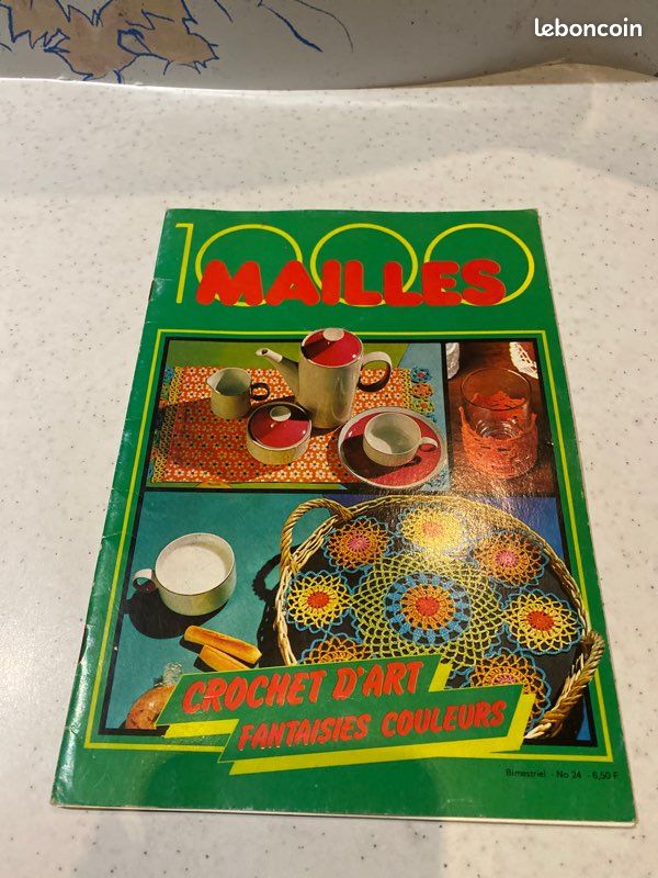 Livre 1000 mailles crochet d art (image 1)