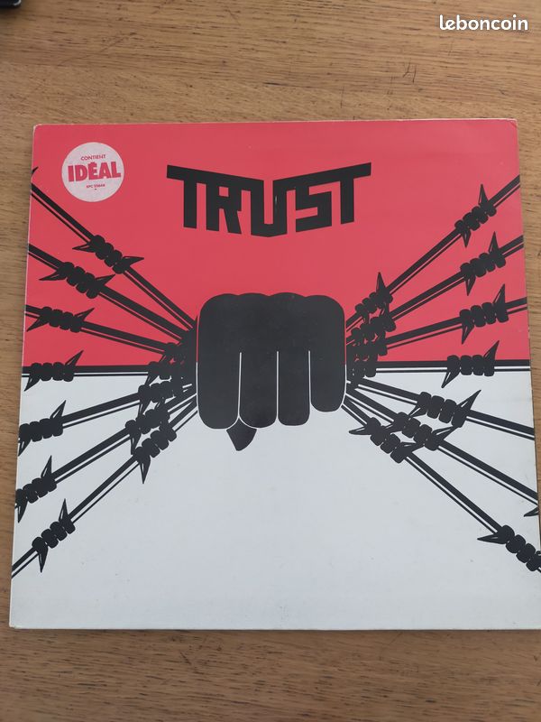 Vinyle LP Trust par compromission CBS 1983 (image 1)