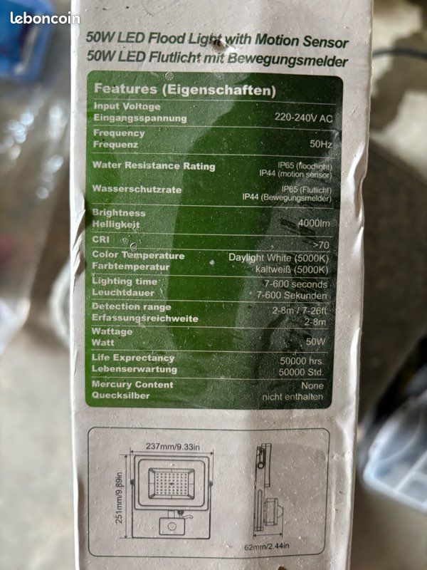 Projecteur led (image 2)