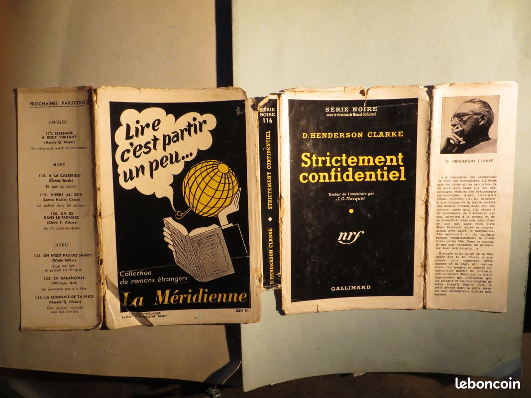 Série Noire n°116 Strictement confidentiel (image 3)