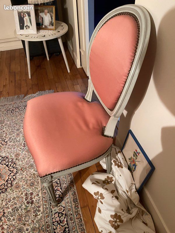 Fauteuil médaillon style Louis XVI 16 (image 2)