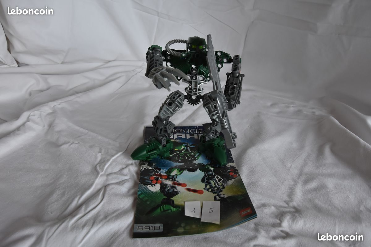 Lot - 8 personnages lego bionicle (image 6)