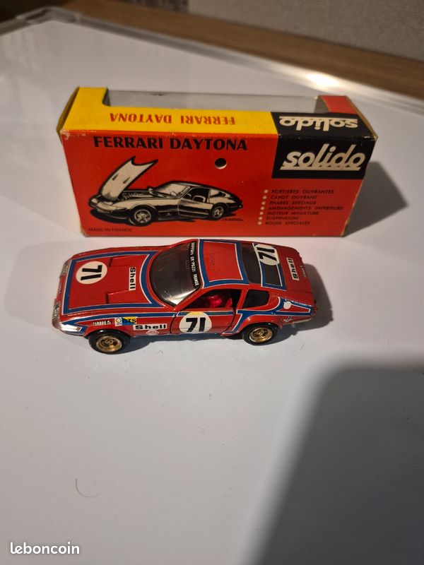 Solido Ferrari Daytona - Miniature Voiture De Collection Occasion