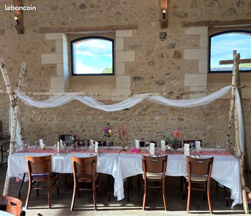 Arche de table en bouleau (image 3)