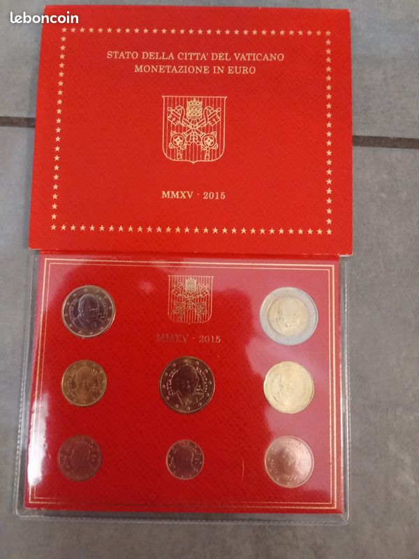 Monnaie Vaticano in euros 2015 (image 5)