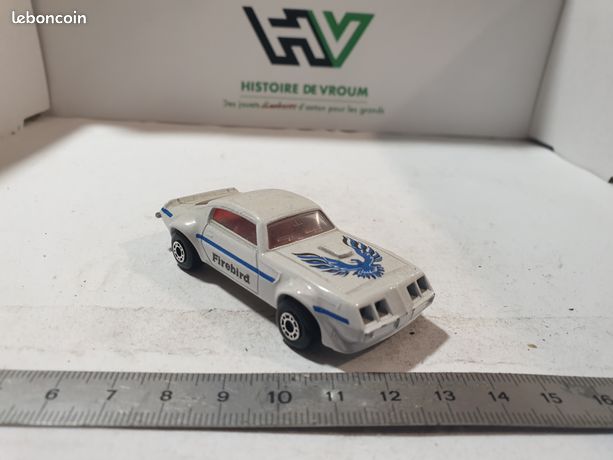 1975 MATCHBOX SUPERFAST No. 4 Pontiac Firebird Metallic Blue Lesney