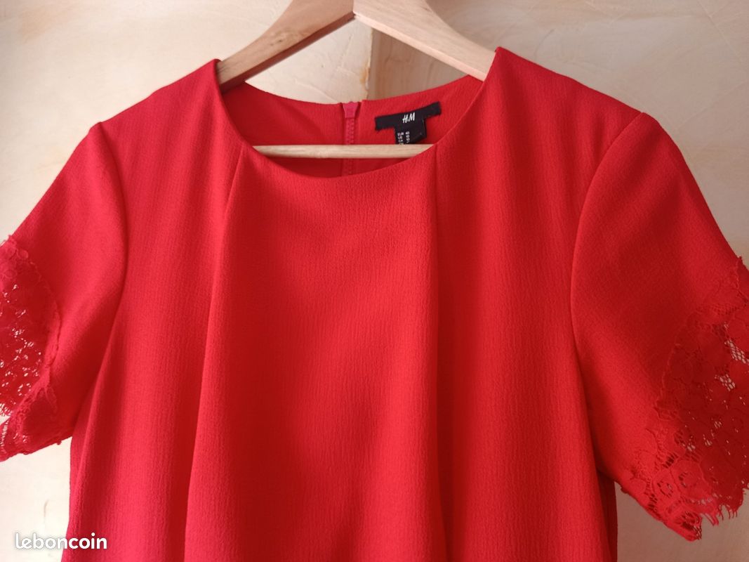 Robe été rouge H&M Vêtements