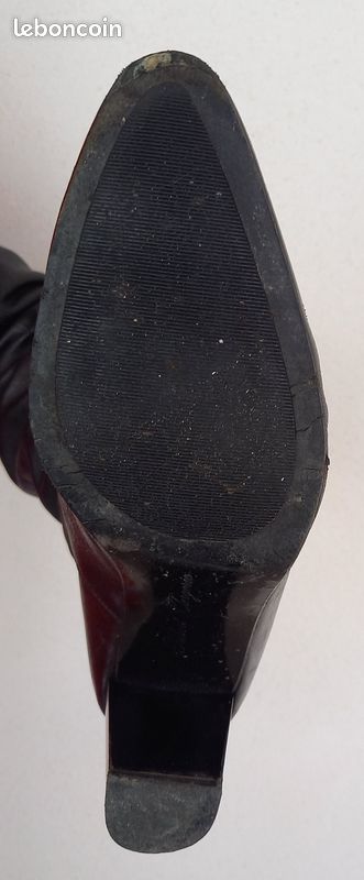 Bottes hautes tout cuir (image 6)