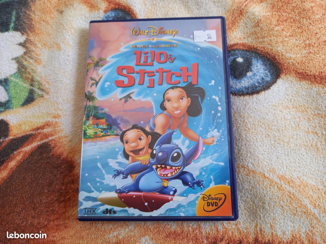 DVD Walt Disney Lilo & Stitch avec le losange N°65 (image 1)