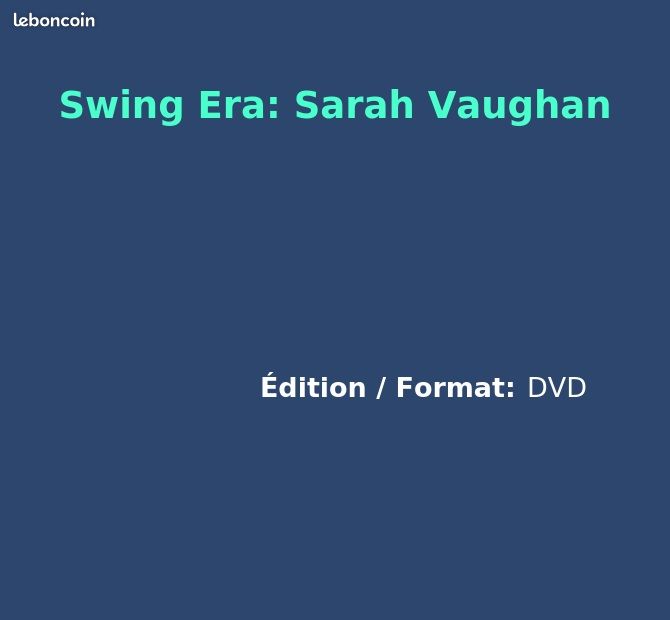 Swing Era: Sarah Vaughan (image 2)