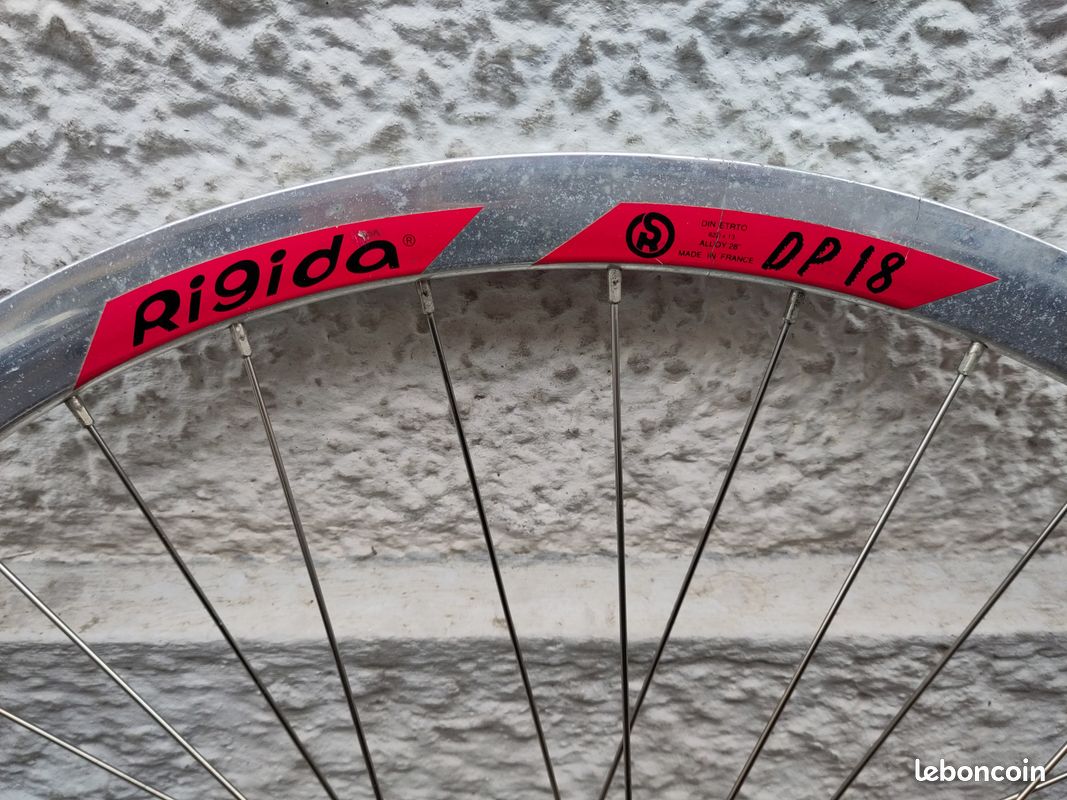 Roues arrière Rigida DP18 28 pouces / 700 / 622 - Équipements vélos