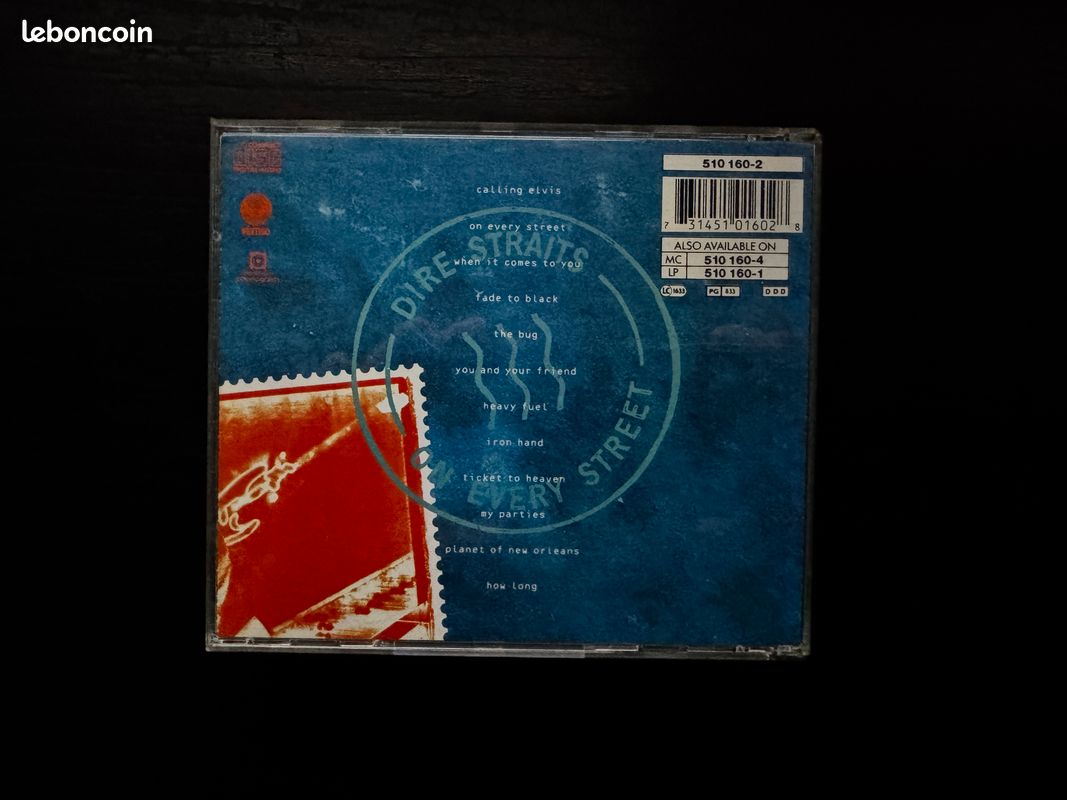đż CD â Dire Straits â On Every Street (image 3)
