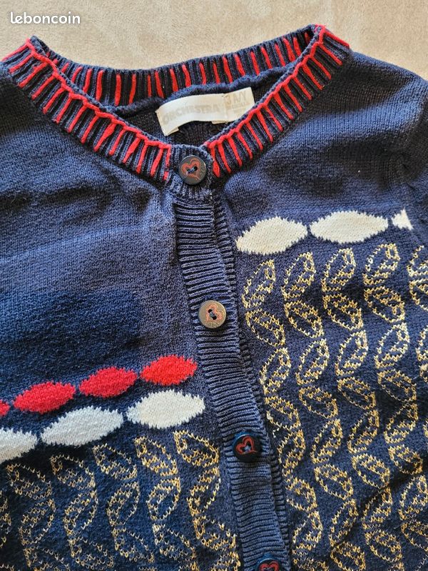 Gilet fille 3 ans (image 3)