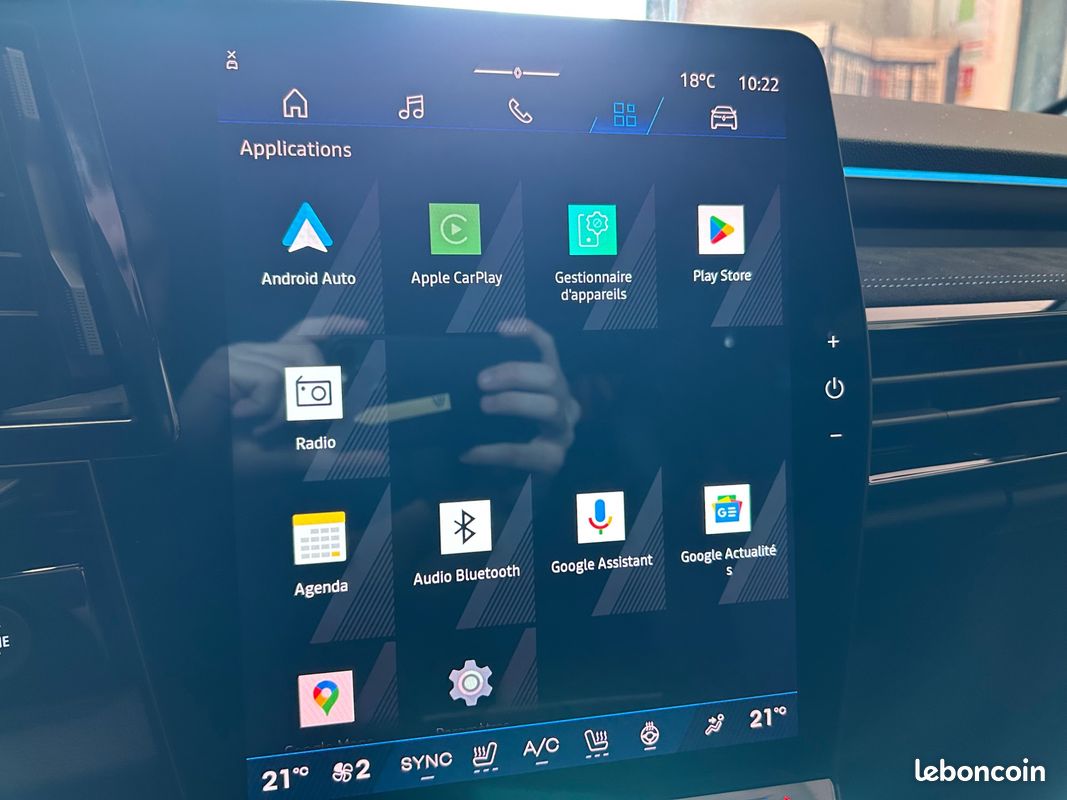 RENAULT Austral FULL HYBRID E-TECH 200 CH BVA ESPRIT ALPINE + PARK ASSIST + CAMERA 360 (image 19)