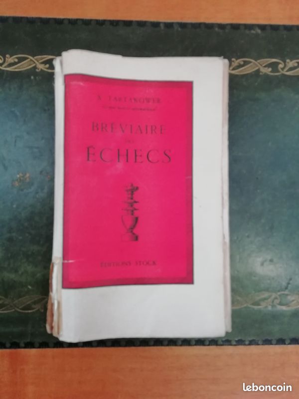 Livre bréviaire des échecs 1949 par x. Tartakower éditions stock (image 1)