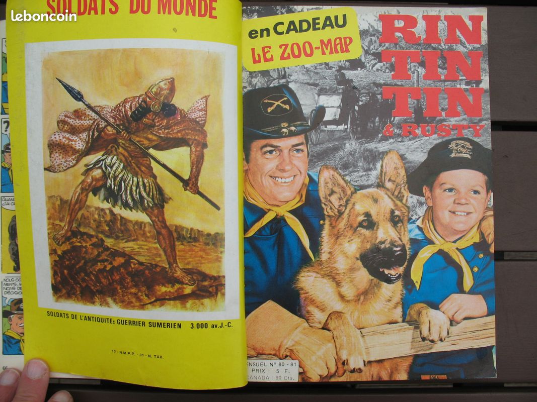 RINTINTIN album n° 53 - avec les RINTINTIN mensuels n° 79 - 80 - 82 (image 9)