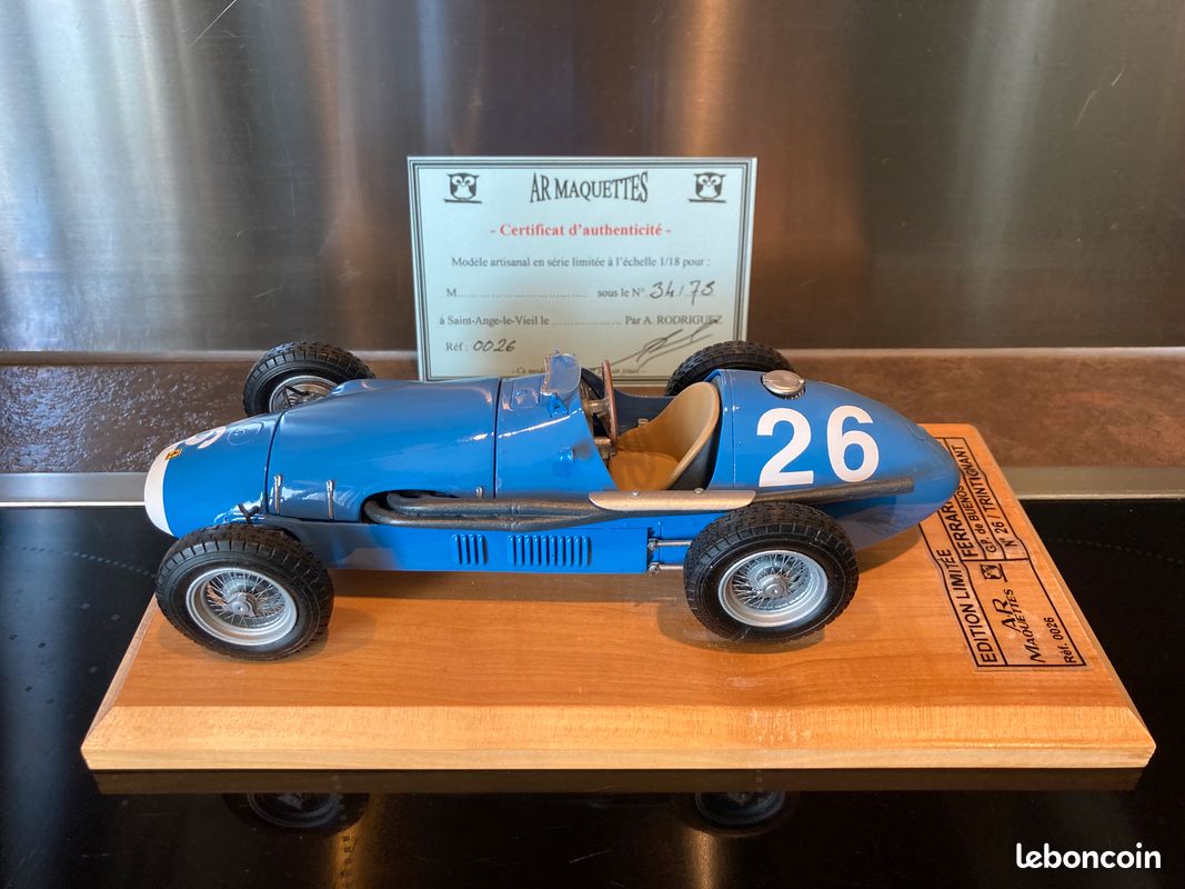 Miniatures Du Château Ferrari 500 F2 N°16 - 1953 - Série Limitée 200ex - 1/43